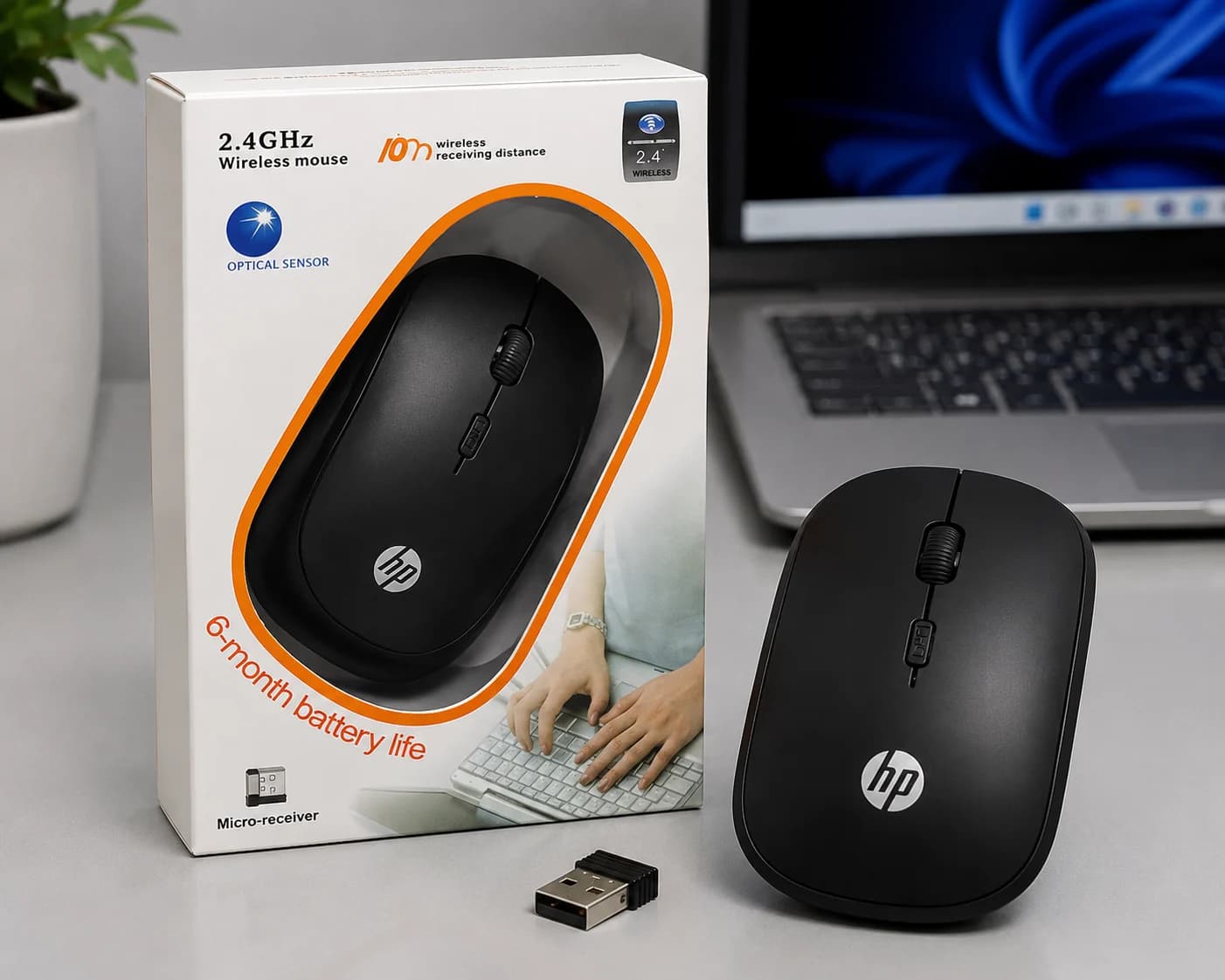 HP 2.4GHz Wireless Mouse